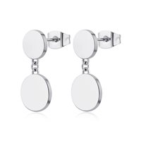 Earrings Sagapo Woman in Steel SUM21 - SUM21